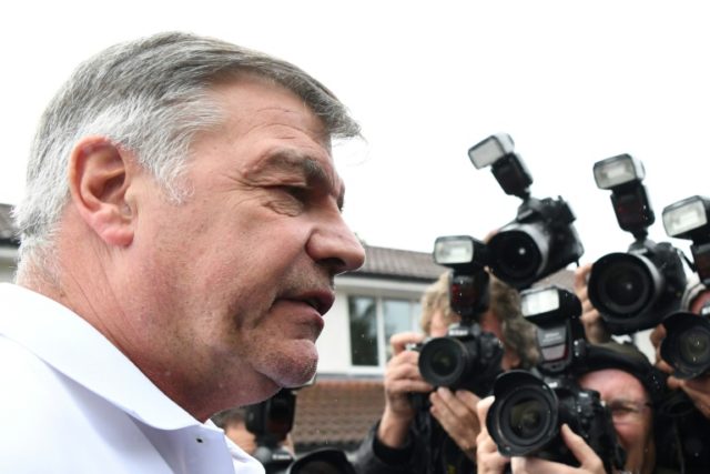 Former England manager Sam Allardyce was sacked in late September after just one match in