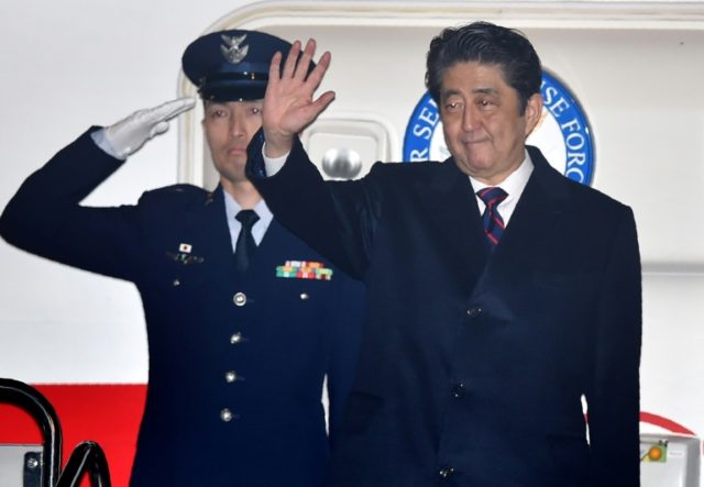 Japan's Prime Minister Shinzo Abe's visit to the Pearl Harbour site was announced earlier