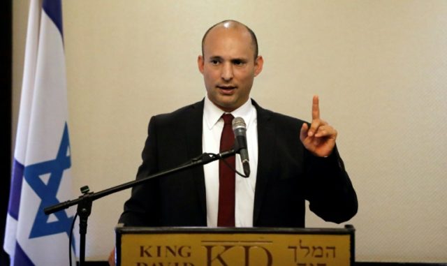 Israeli Education Minister Naftali Bennett of the hardline Jewish Home party said "Palesti