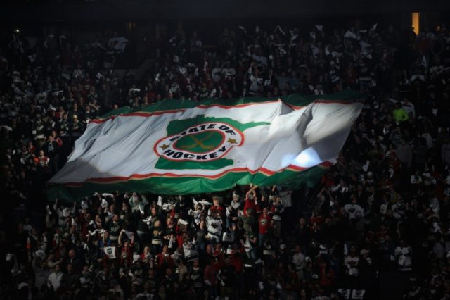 The Minnesota Wild, on a 12-game win streak, play host to Columbus Blue Jackets, which has