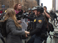Cleveland Spitting on Cops Cleveland Spitting on Cops