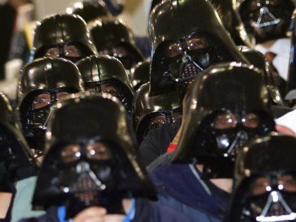 Darth Vaders (John D. McHugh / AFP / Getty)