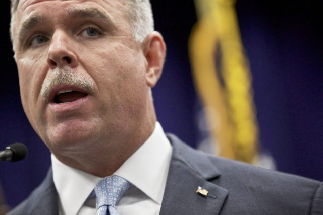 CHICAGO, IL - SEPTEMBER 20: Chicago Police Superintendent Garry McCarthy speaks during a