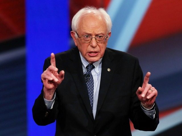 DERRY, NH - FEBRUARY 03: Democratic Presidential candidates Sen. Bernie Sanders (I-VT) spe