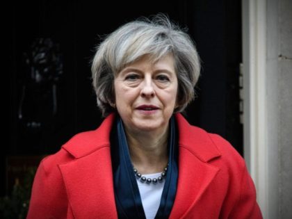 Theresa May Leaves Downing Street To Attend A Commons Liaison Committee
