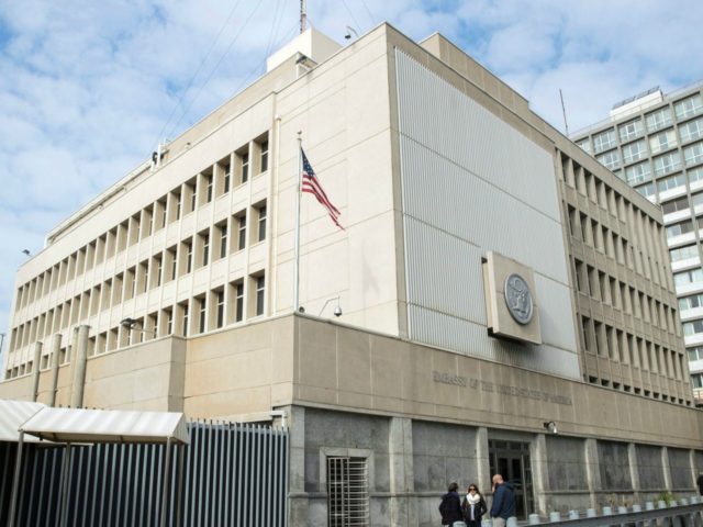 US Embassy building Israeli