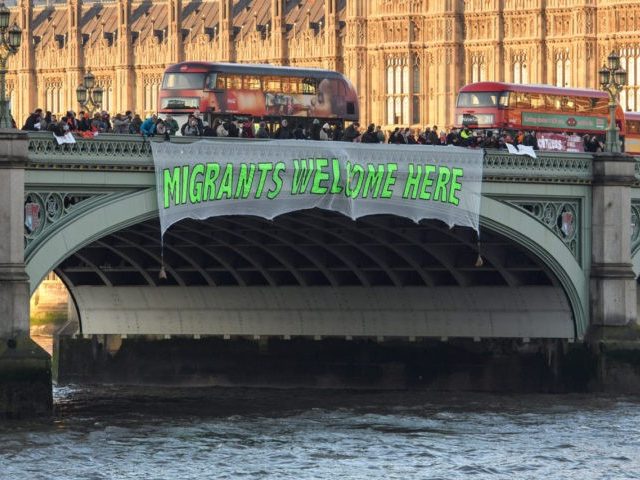 Bridge Not Walls Protests Take Place Across The UK