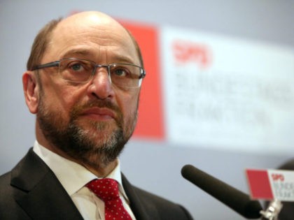 Martin Schulz, Now Chancellor Candidate, Visits SPD Bundestag Faction