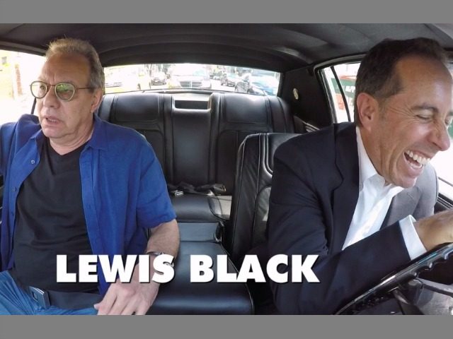 Jerry Seinfield and Lewis Black