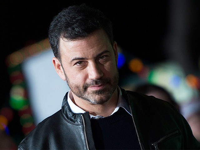 TV Personality Jimmy Kimmel arrives for the premiere of 'Office Christmas Party' at the Regency Village Theater in Los Angeles on December 7, 2016. / AFP / VALERIE MACON (Photo credit should read VALERIE MACON/AFP/Getty Images)