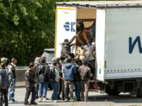 Migrants in Lorry Migrants