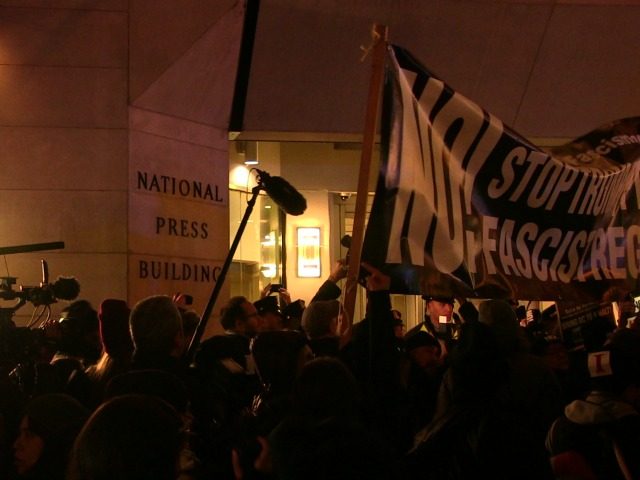 DeploraBall Protest at National Press Club
