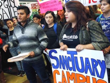 Sanctuary Campus Protest - AP File Photo by Nathan Lambrecht-The Monitor