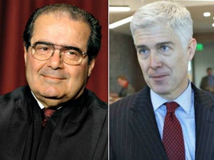 Justices Scalia and Gorsuch