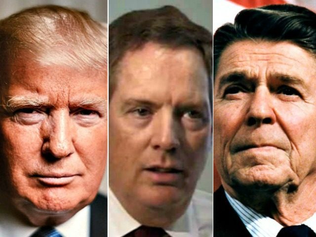Trump, Robert Lighthizer, Reagan