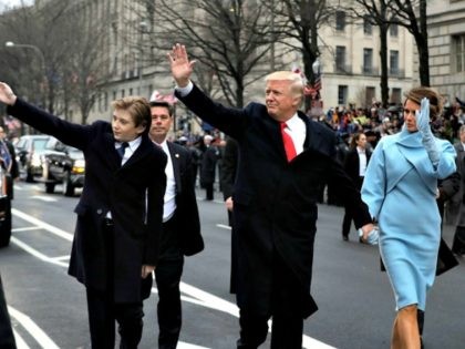 Trumps Walking Getty