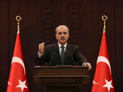 ANKARA, TURKEY - DECEMBER 12: Turkish Deputy Prime Minister and the government spokesman N