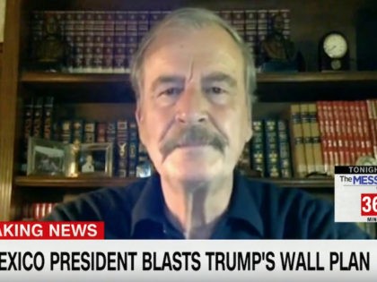 Wednesday on CNN's "Anderson Cooper 360," former Mexican President Vicente …