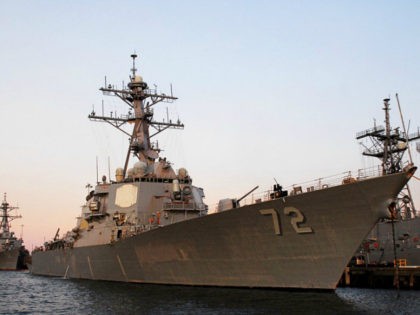 121228-N-YF478-002 NORFOLK (Dec. 28, 2012) The guided-missile destroyer USS Mahan (DDG 72)