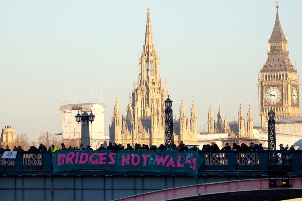 Bridges not walls London