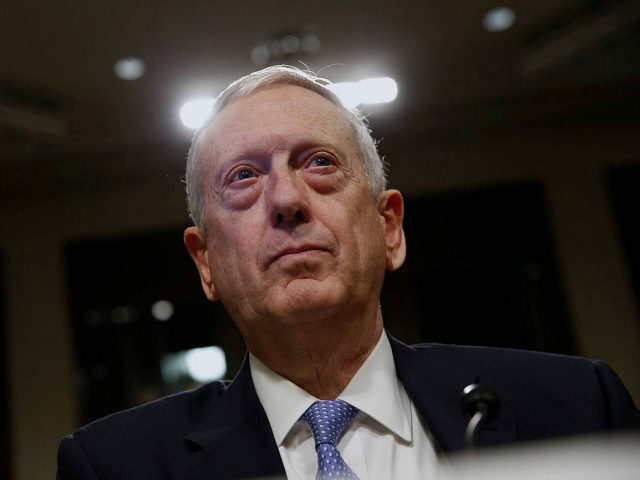 Retired U.S. Marine Corps General James Mattis testifies before a Senate Armed Services Committee hearing on his nomination to serve as defense secretary in Washington, U.S. January 12, 2017. REUTERS/Jonathan Ernst - RTX2YO9Z