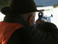 rifle-hunting-winter-france-getty A hunter holds a rifle during a deer hunting organised by ACCA's association (Les Associations Communales de Chasse Agreees) on December 16, 2012 in Les Angles, southwestern France. AFP PHOTO / RAYMOND ROIG (Photo credit should read RAYMOND ROIG/AFP/Getty Images)