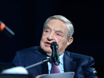 NEW YORK, NY - SEPTEMBER 20: Founder and Chair, Soros Fund Management and the Open Society Foundations George Soros attends 2016 Concordia Summit - Day 2 at Grand Hyatt New York on September 20, 2016 in New York City. (Photo by Riccardo Savi/Getty Images for Concordia Summit)