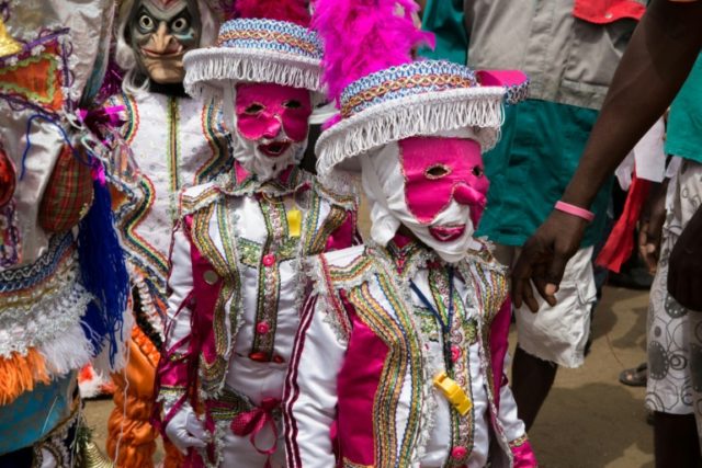 The Winneba Fancy Dress festival features stiff but friendly competition for the top troph