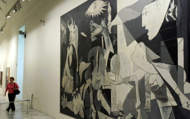 "Guernica" is one of the most well-known works by Picasso and was commissioned by Spain's