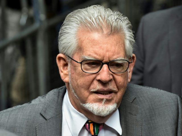 Veteran television entertainer Rolf Harris arrives at Southwark Crown Court in London, in