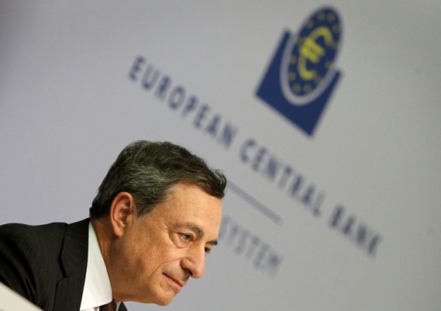 In December, ECB President Mario Draghi announced that the bank was extending its "quantit