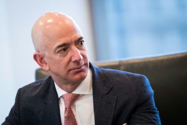 Jeff Bezos, seen in December 2016, has an estimated $70 billion fortune, making him one of