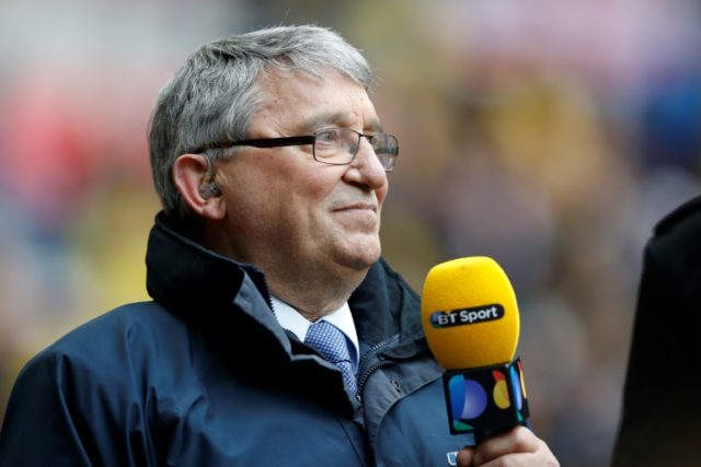 Former England and Watford manager Graham Taylor attends the FA Cup semi-final between Cry