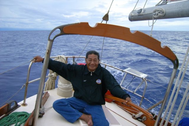 Captain Korent Joel, one of the last traditional navigators in the Pacific, has died in Ma