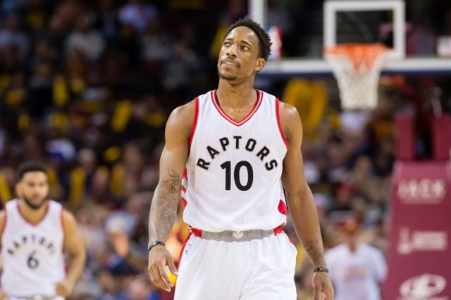 DeMar DeRozan scored 23 points as the Toronto Raptors outmuscled the New York Knicks 116-1