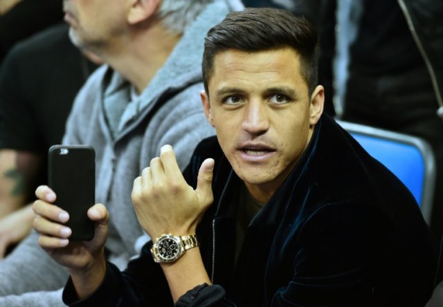 Arsenal's striker Alexis Sanchez, pictured on January 12, 2017, admitted that his tax decl