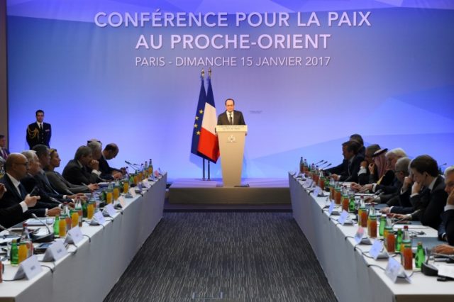 Islamist movement Hamas dismissed the results of the Paris peace conference (pictured), ca