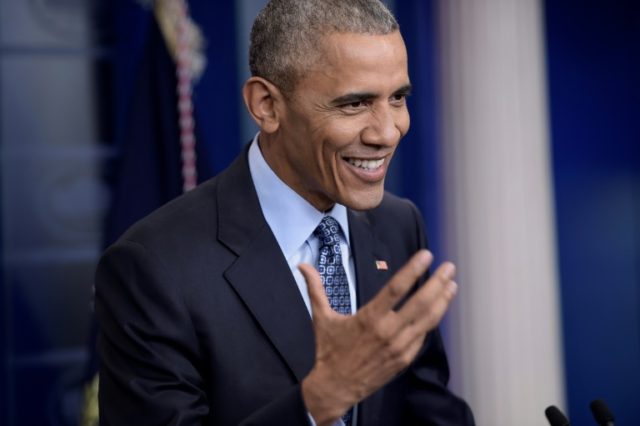 US President Barack Obama speaks during his final press conference at the White House on J