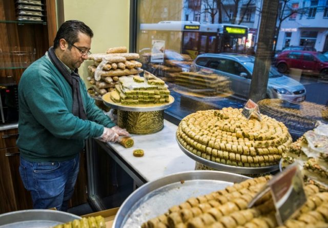 Tamem Al Sakka's Berlin bakery is a source of income for his exiled Syrian family in a cou