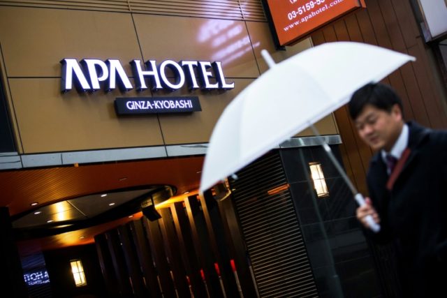 Japan's APA hotel group sparked an angry backlash from China after placing a book in guest