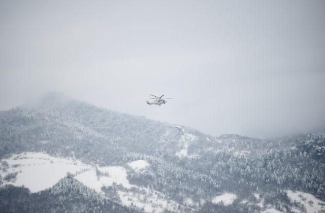 An emergency response helicopter crashed in the mountains of central Italy with six people