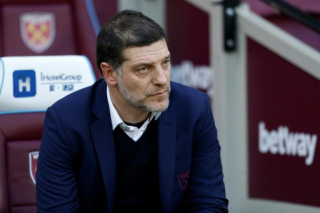 West Ham United manager Slaven Bilic before the Premier League match against Crystal Palac