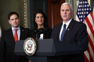 Pence to anti-abortion march: 'Life is winning again in America'