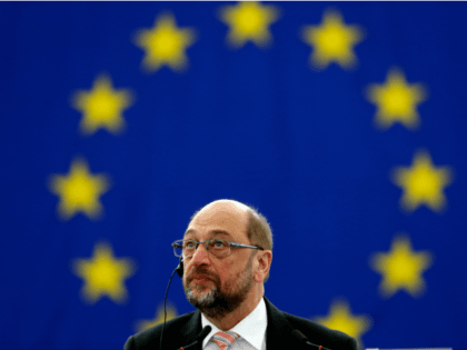 Outgoing European Parliament president Martin Schulz, of Germany, looks up before the vote for the presidency of the European Parliament in Strasbourg, eastern France, Tuesday, Jan. 17, 2017. The European Parliament picks a success to its outgoing socialist President Martin Schulz. Unlike previous occasions the race is still open as …