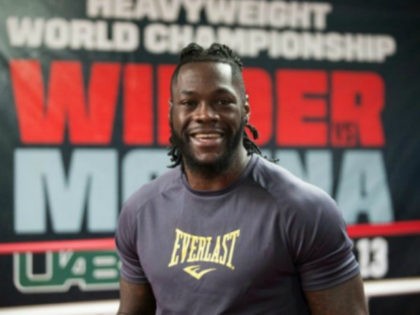 Deontay Wilder AFP