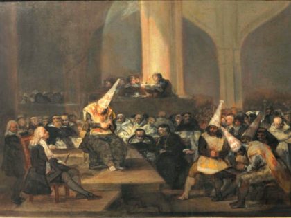 -Francisco de Goya’s Escena de Inquisicion