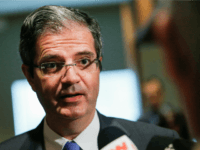 French Ambassador Francois Delattre Francois Delattre French Ambassador to the United Nations speaks to the media as he arrives for a Security Council meeting where they are expected to formally vote on the next Secretary General to follow Ban Ki-moon at UN Headquarters in New York on October 6, 2016. / AFP / EDUARDO …