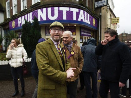The UKIP Leader Launches His Campaign To Represent Stoke Central In Parliament