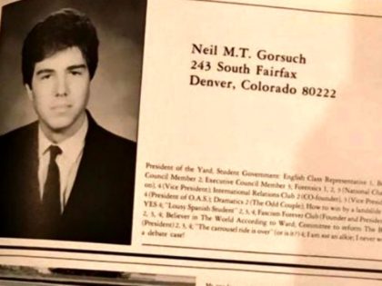 Gorsuch Yearbook @MissLizzyNJ