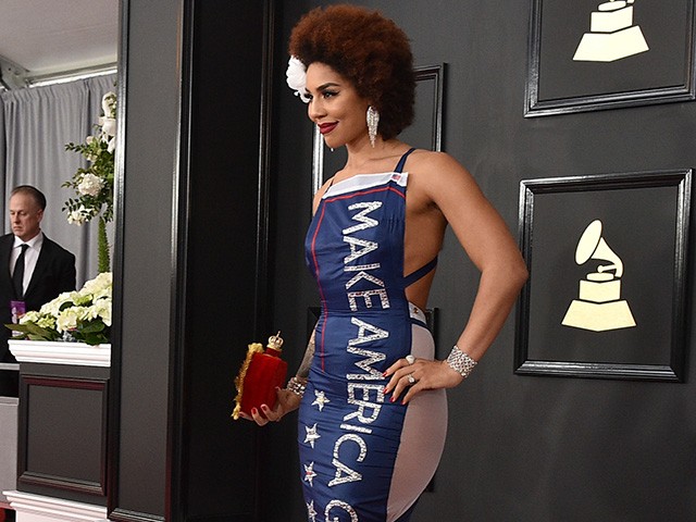 Joy Villa: I Wore Trump Grammys Dress to Fight 'Suppressive' Hollywood